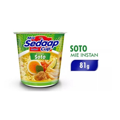 

MIE SEDAAP CUP RASA SOTO