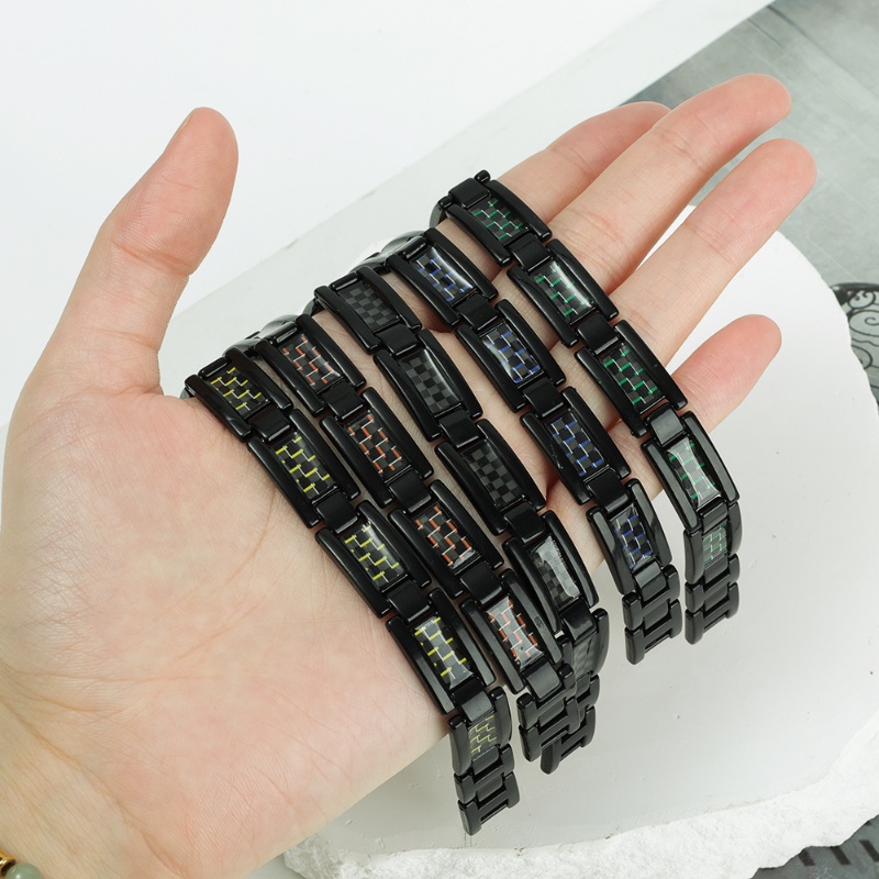 [Fitur] Trendy Hematite Stone Bangle/Gelang Detox Drainase Getah Bening/Gelang Terapi Perawatan Kesehatan Pria/Arthritis Pain Relief Bangle/Wanita Penurunan Berat Badan Slimming Charm Bangle