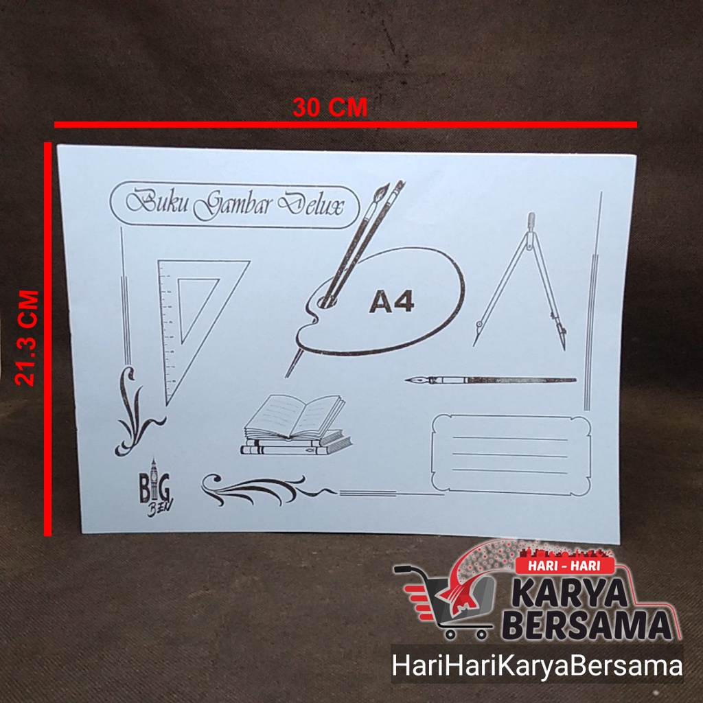 

BUKU GAMBAR DELUX A4 WARNA RANDOM 1 PCS