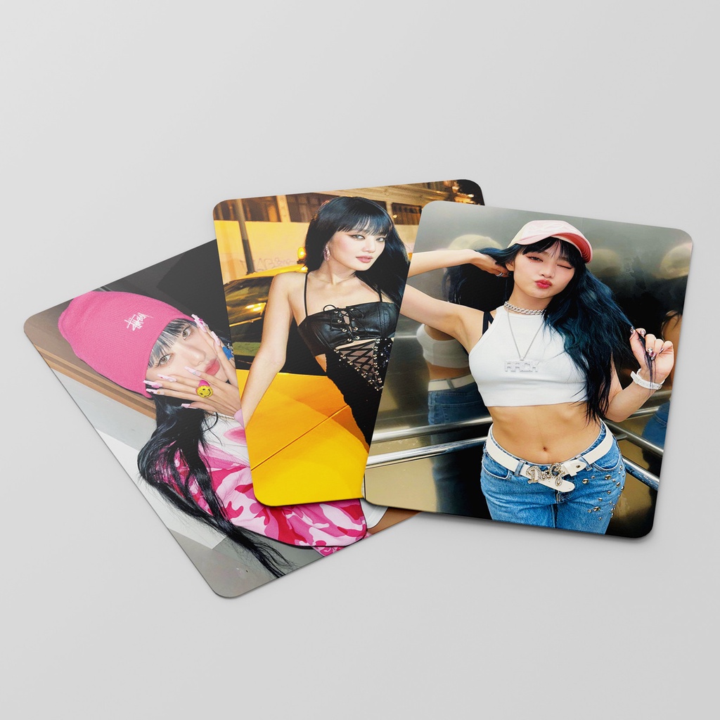 55pcs /box MINNIE (G)I-DLE Photocards Album I FEEL Lomo Cards GIDLE Kpop Postcards