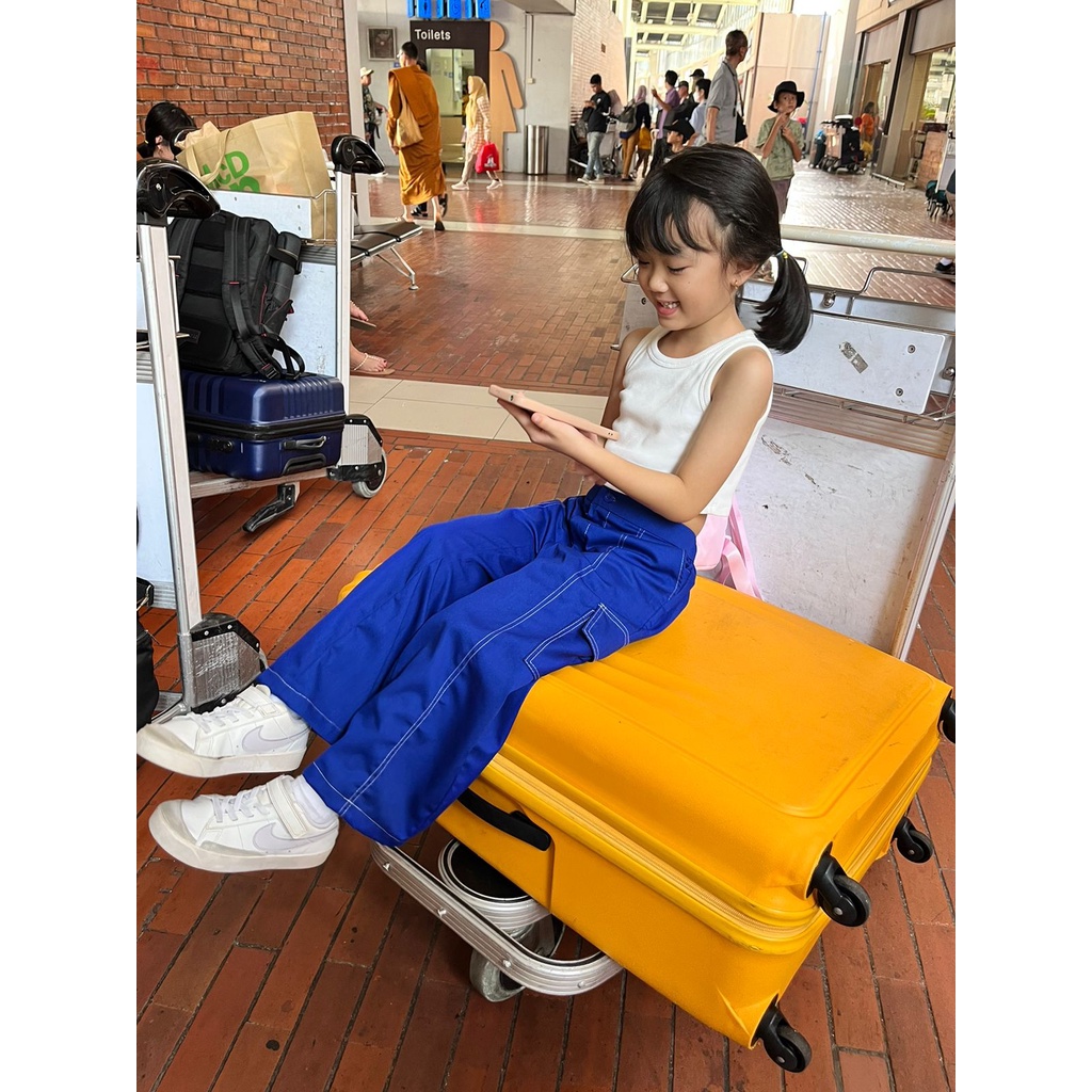 CELANA PANJANG CARGO ANAK PEREMPUAN &amp; LAKI-LAKI// STATE CARGO TROUSERS