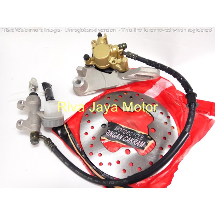 CAKRAM SET KOMPLIT BELAKANG + KALIPER MASTER REM JUPITER MX NEW