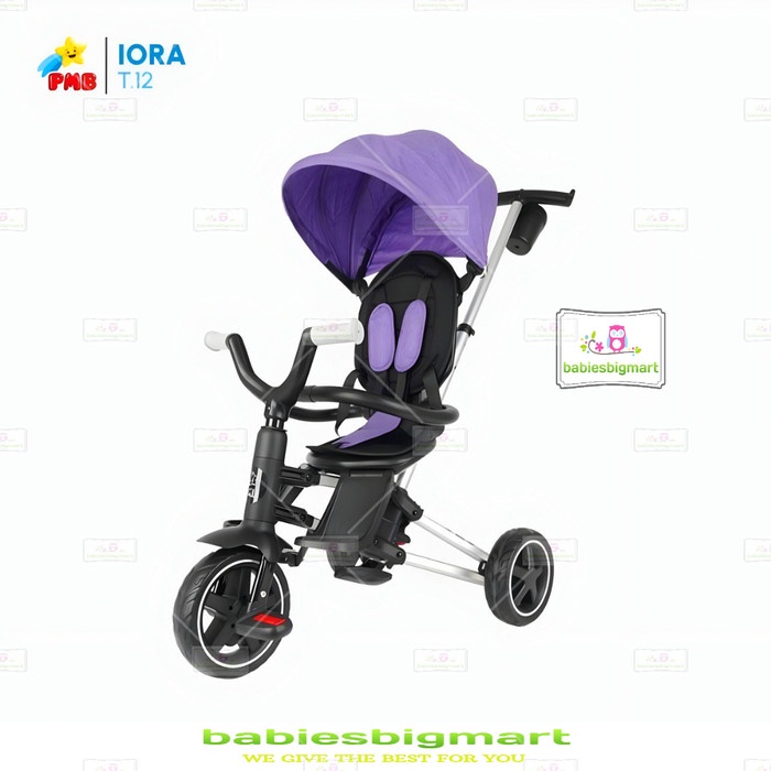 Sepeda Lipat Roda Tiga Anak IORA T12 Magic Bike Cabin Size