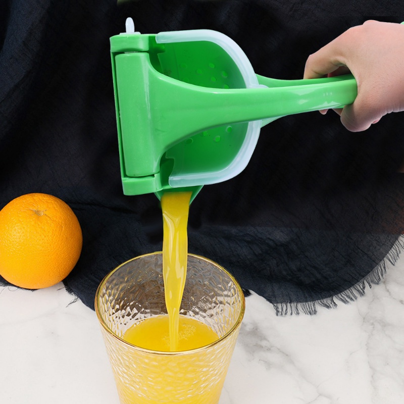 Alat Peras Jus Buah Tekan Manual Portable/Juicer Delima Jeruk Lemon Multifungsi Alat Dapur