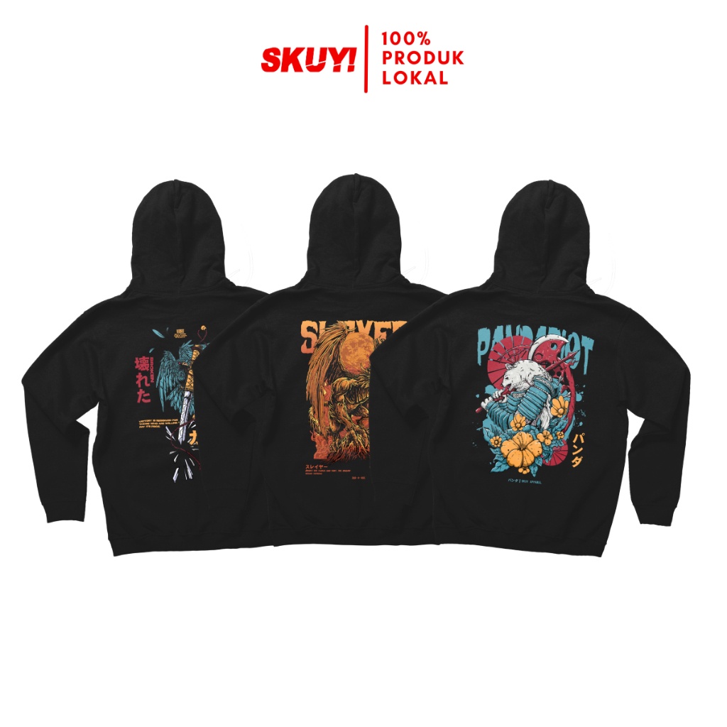 Hoodie Skuy Hitam | Article vol XI