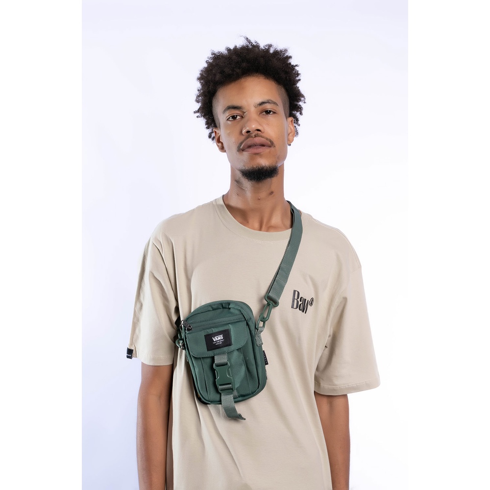 Vans New Varsity Shoulder Bag Duck Green