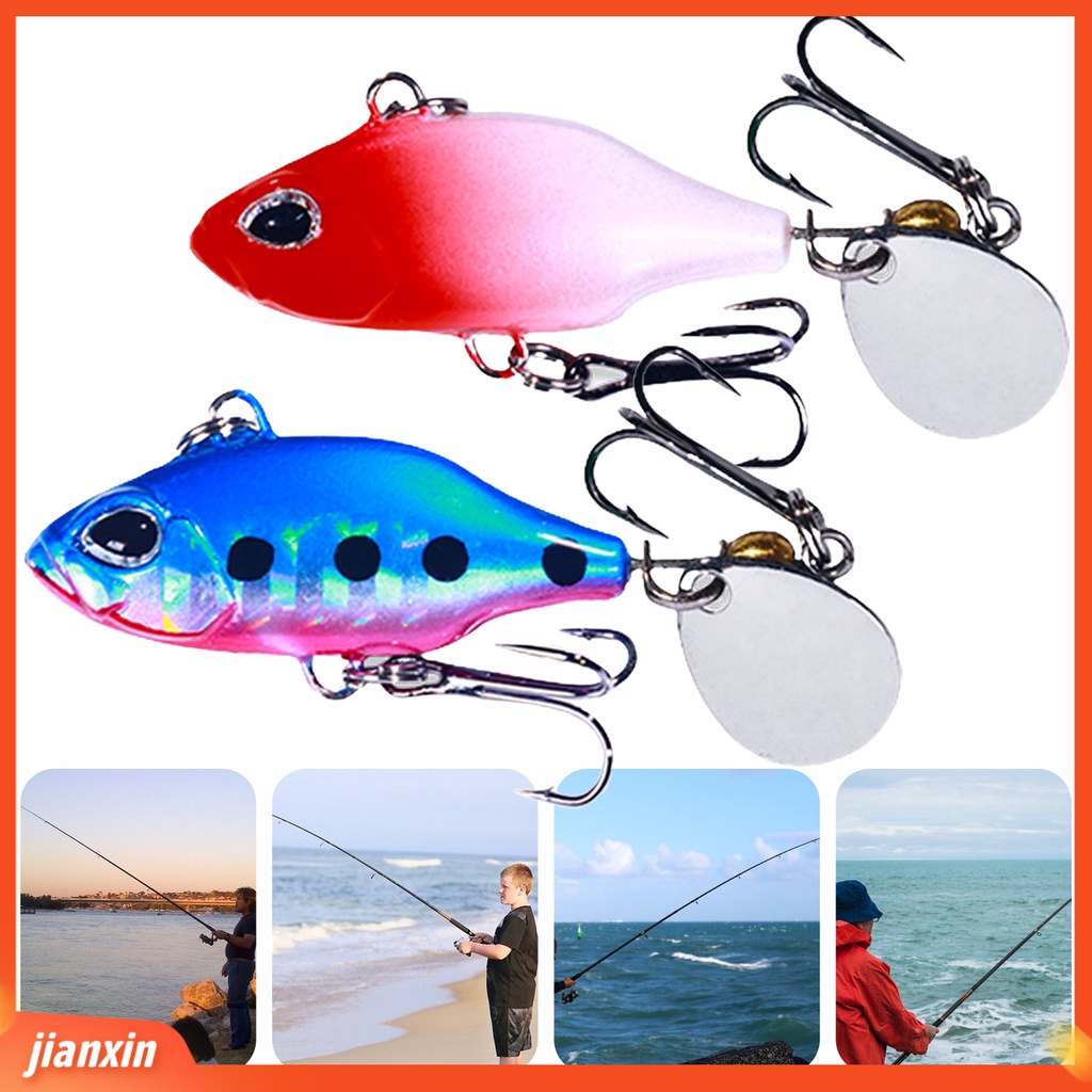 (In Stock) Umpan Buatan Tajam Kait 3D Simulasi Fisheye Semua Tubuh Air Tersedia Efektif Detail Angling Logam Mini Micro Fishing Lure Umpan Memancing Aksesoris