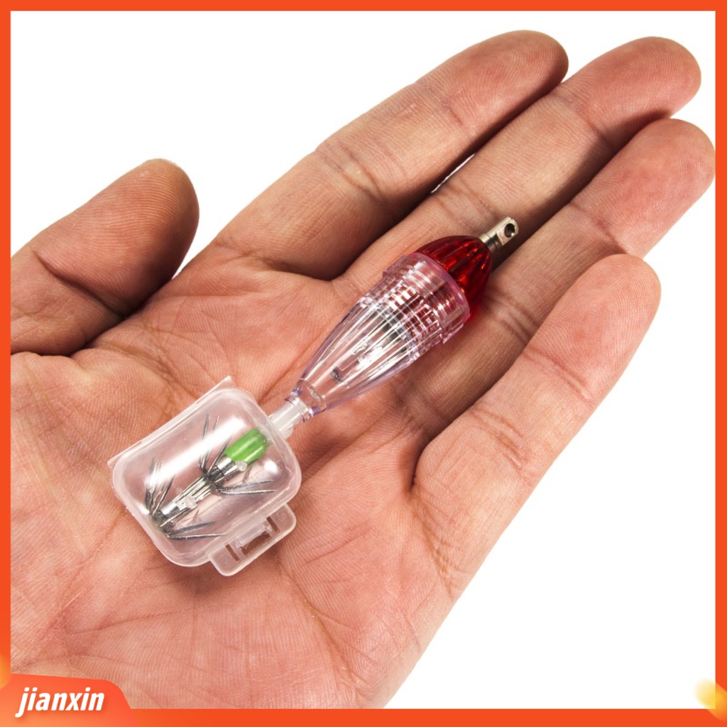 (In Stock) Lampu Pancing Anti Karat Kecerahan Tinggi LED Kualitas Tinggi PE Menarik Cahaya Umpan Untuk Outdoor