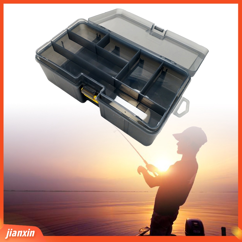 (In Stock) Lure Box Kotak Alat Aksesoris Umpan PP Tebal Lapis Ganda Untuk Memancing