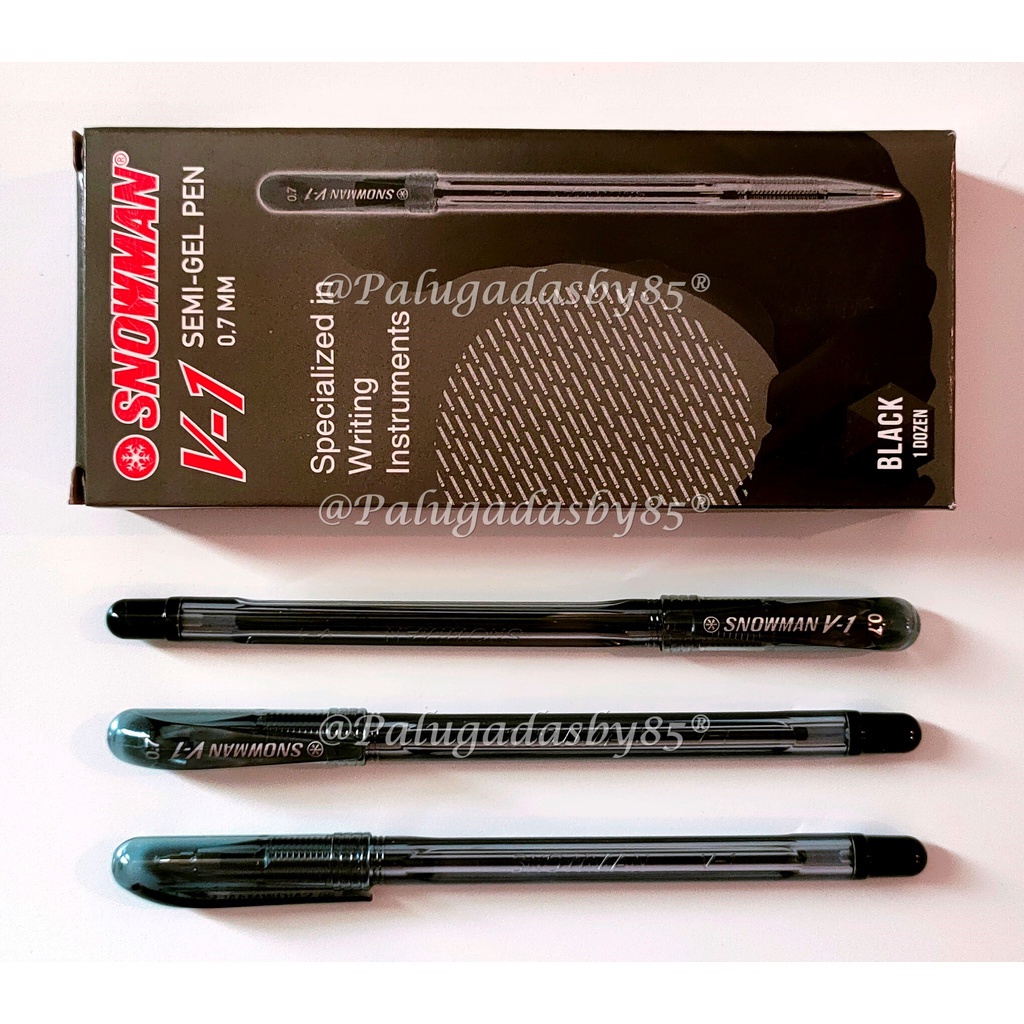 

EZIO - SNOWMAN PEN PULPEN V-1 0.7 MM (1 Pak Isi 12 Pcs)