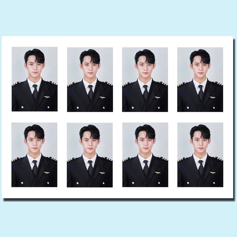 1pc SEVENTEEN Navy Setelan ID Card Lomo Photocard Kpop Postcards CARAT Collection