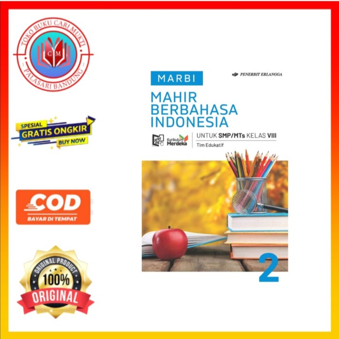 

Buku Mahir Berbahasa Indonesia Untuk SMP/MTS Kelas 8 Kurikulum Merdeka