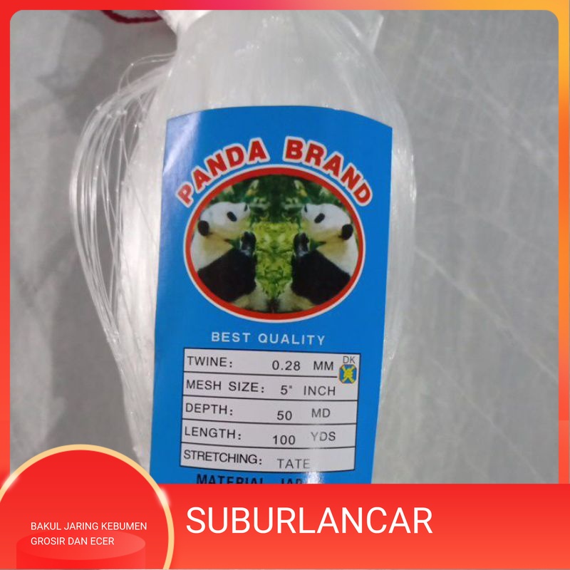 Jaring ikan 5 inchi 0.28 50md/100yds tate pukat ikan jaring ikan senar nelayan