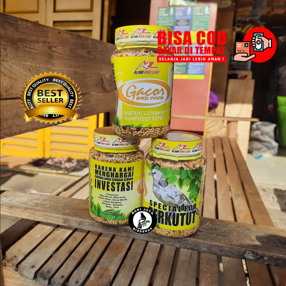 READY GACOR PERKUTUT ALAMI BIRD CARE PAKAN MAKANAN BURUNG PERKUTUT LOKAL BANGKOK   REMPAH MADU TELUR