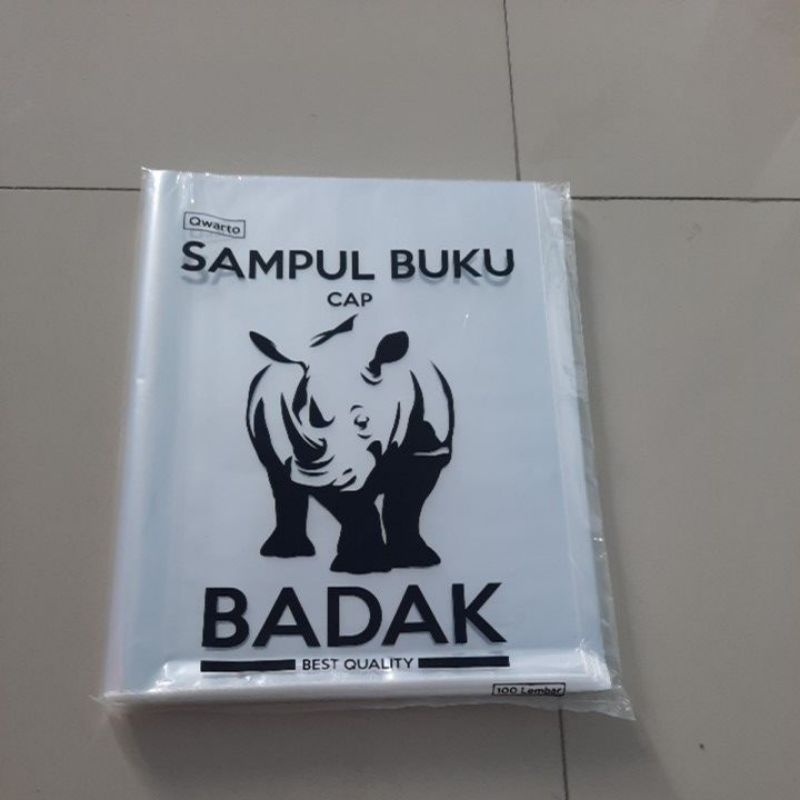 

SAMPUL PLASTIK BUKU TULIS / SAMPUL PLASTIK A5 / SAMPUL PLASTIK KWARTO TEBAL CAP BADAK / SAMPUL PLASTIK TEBAL / SAMPUL PLASTIK KWARTO