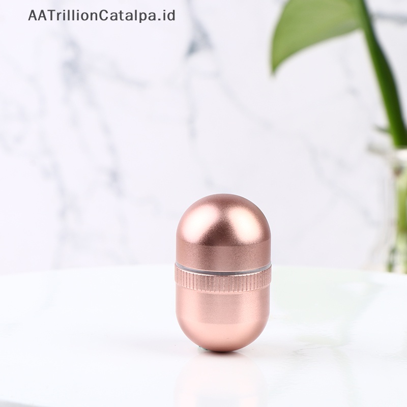 Aatrillioncatalpa Roller Penyerap Minyak Wajah MINI Bola Batu Vulkanik Penghilang Minyak Rolling Ball ID