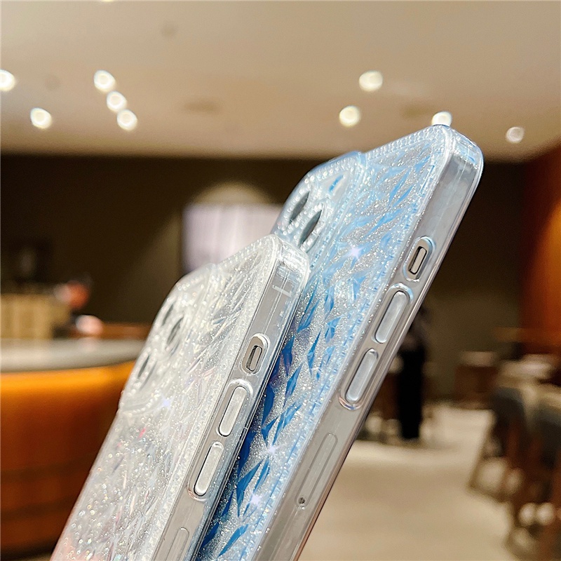 Softcase Iphone Casing IphoneUntuk Iphone 14 13 12 11 Pro Max X Xr Xs Max7 8 Plus Case Diamond Glitter