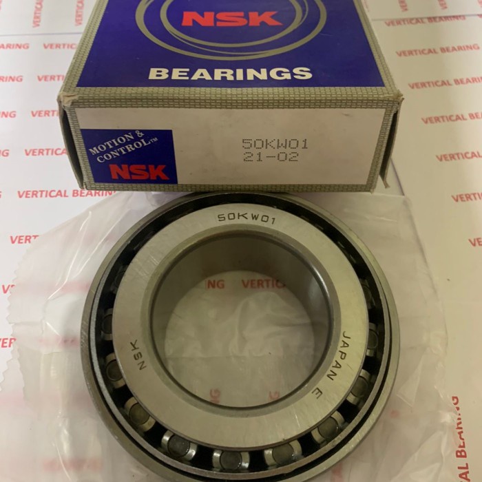 BEARING RODA DEPAN DALAM MITSUBISHI 50 KW 01 NSK 50KW01