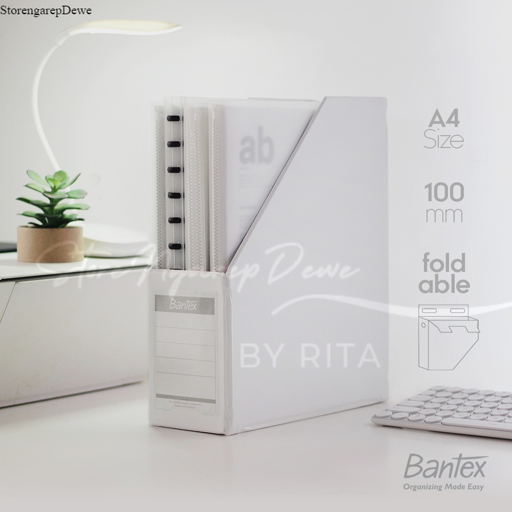 

Bantex Magazine File (Box File) A4 10cm White 4012 07 original seperti gambar bantex