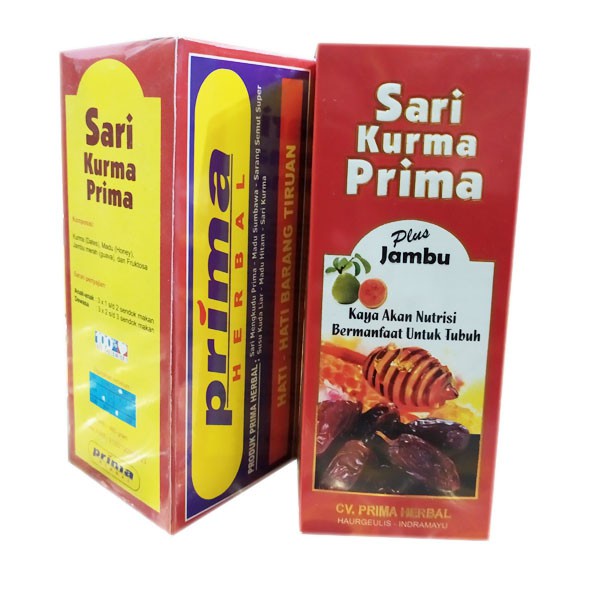 

Sari Kurma Prima Plus Jambu - SARI KURMA PLUS JAMBU PRIMA