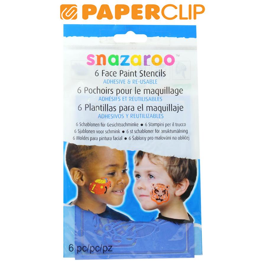 

FACE PAINTING SNAZAROO STENCIL 1198011SN BOYS