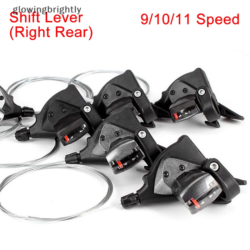 [glowingbrightly] Hak Sepeda Rear Derailleur Front Shifter Shift Lever/9/10 /11 Suku Cadang Kecepatan TFX