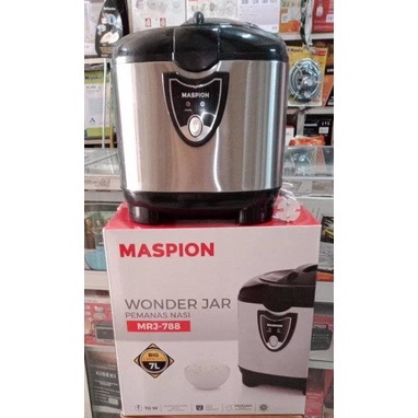 magic jar maspion mrj 788 penghangat nasi