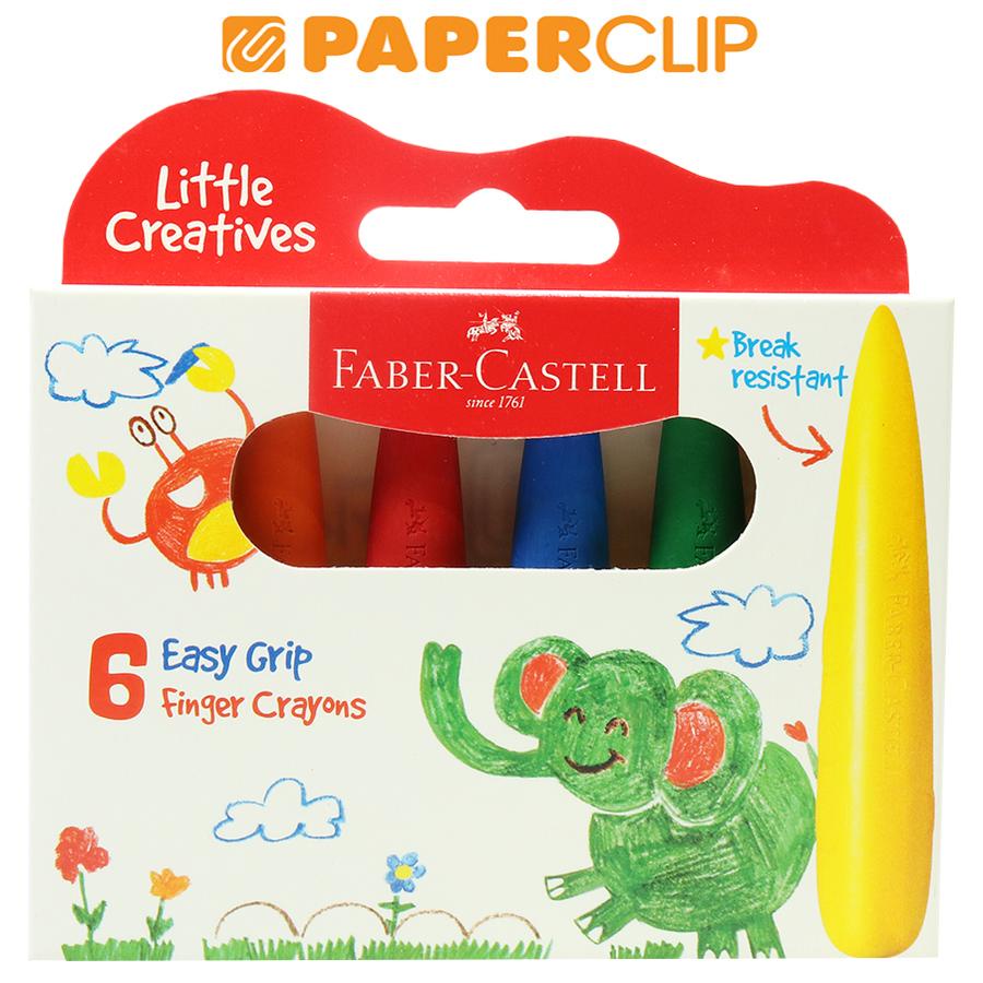 

CRAYON FABER CASTELL EASY GRIP 122606 6C FINGER