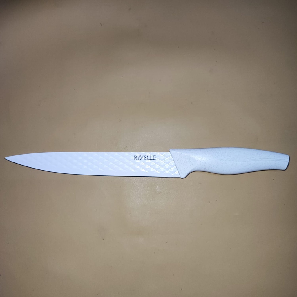 PISAU SLICING KNIFE 20CM RAVELLE ROYALE BLOCK KNIFE PEMOTONG SERBAGUNA