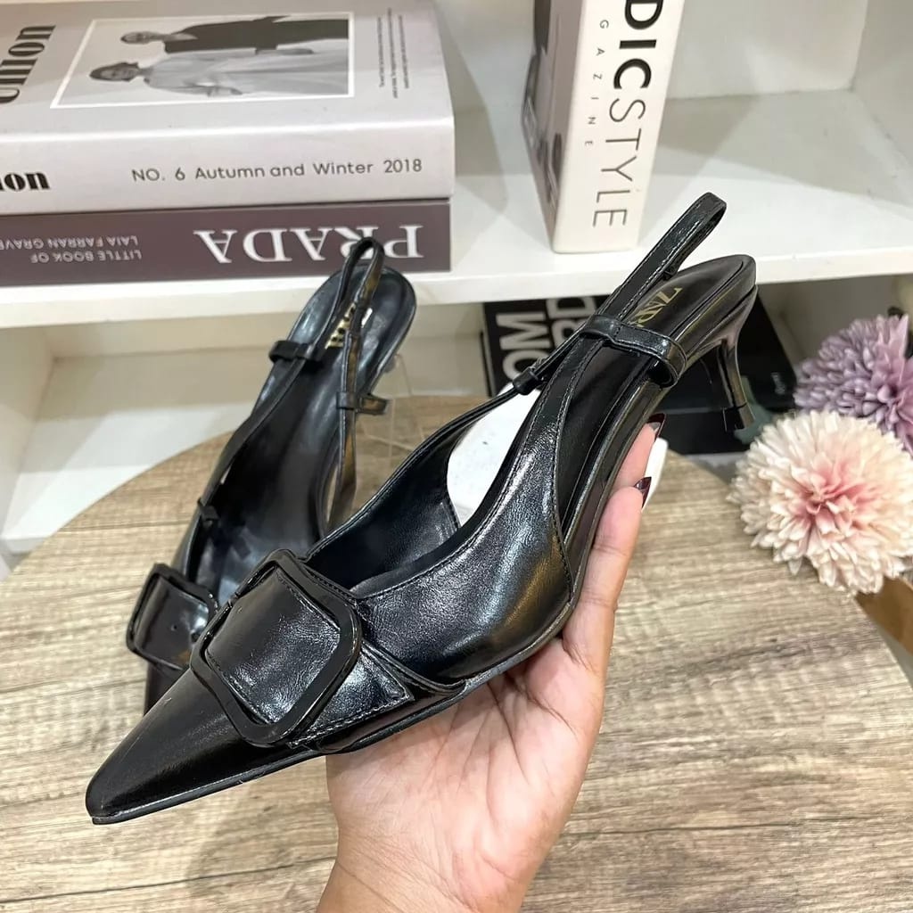 [12.12 Birthday Sale] - Zara Heels Wanita 7813-1 - 5cm