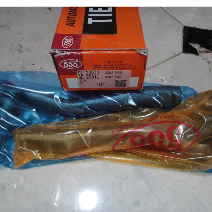 SPAREPART OTOMOTIF- Tie Rod End Out Toyota Corona Absolute R/L 555 Japan -KOMPONEN AKSESORIS