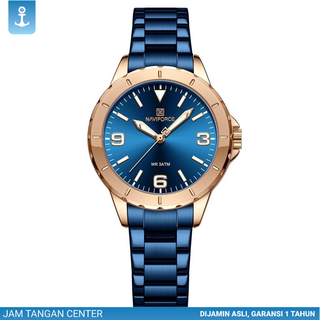 am Tangan Wanita Naviforce NF 5022L Original Jam Cewek mewah