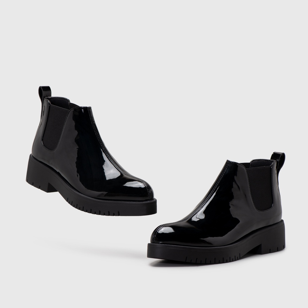 FAVORIT ADORABLEPROJECTS - LANNISTER BOOTS PATENT BLACK - CHELSEA BOOTS