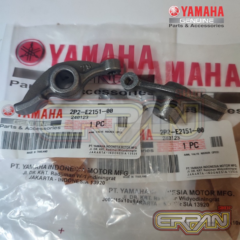 1 SET PELATUK PLATUK KLEP IN EX MIO SPORTY SMILE NOUVO ORIGINAL