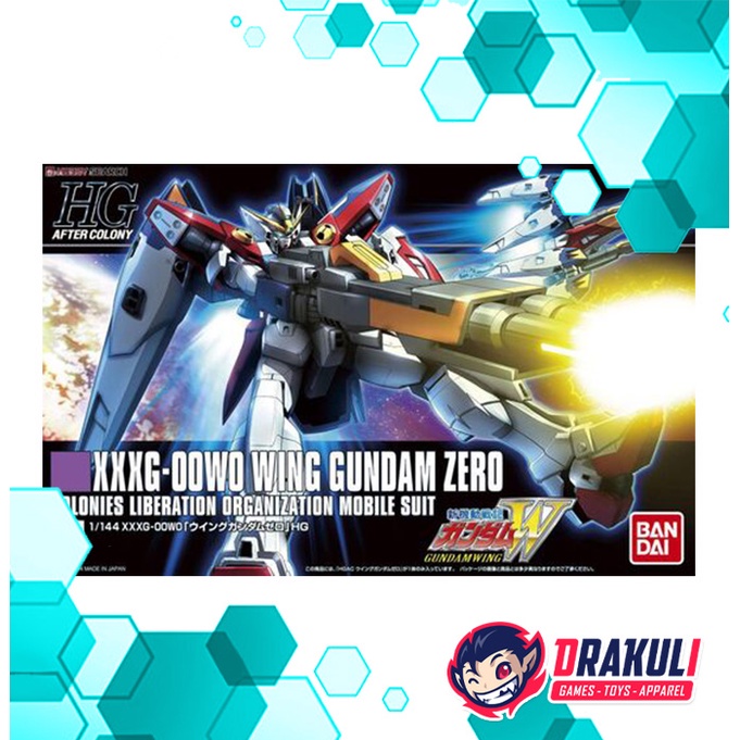 BANDAI Plamo HGAC XXXG-00w0 Wing Gundam Zero