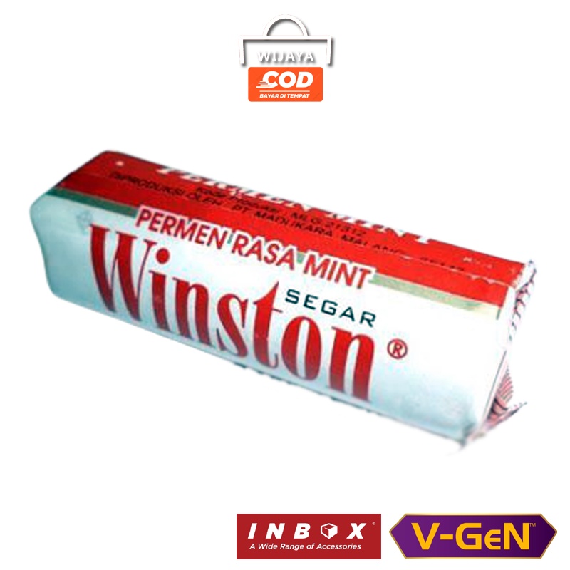 

WINSTON RED SERIES WINSTON Permen Mint Winston per roll isi 10 butir