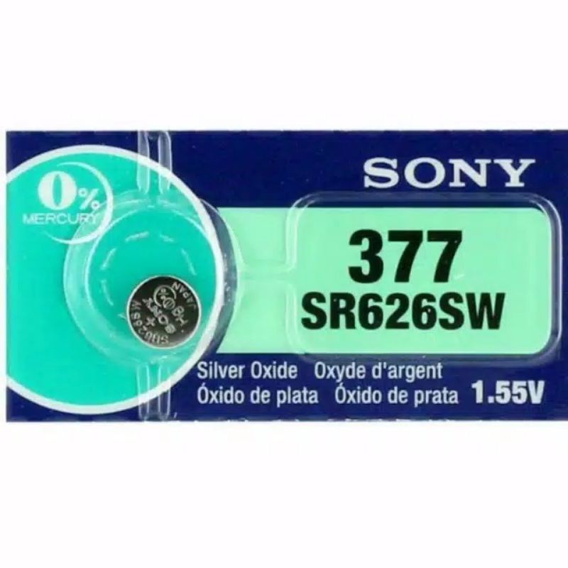 BATERAI SR 626 SONY ORIGINAL BATERAI JAM TANGAN 377 / 626 SONY ORIGINAL
