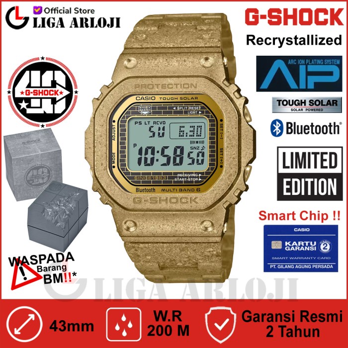 Casio G-SHOCK GMW-B5000PG-9DR Jam Tangan Pria GSHOCK GMW-B5000PG-9