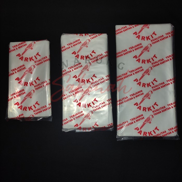 Plastik PE Parkit Ukuran 10x20/12x25/15x30