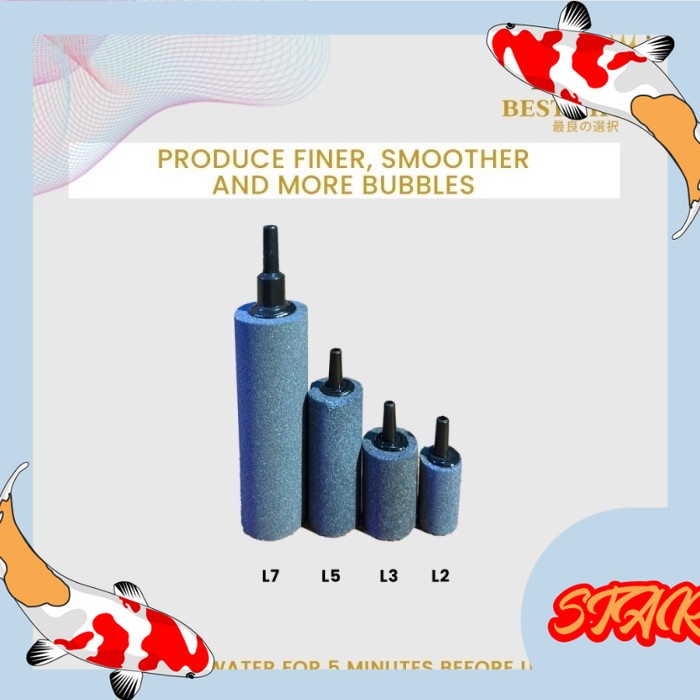 MORI airstone air stone batu aerator gelembung L7 L7 L7 L7 L7 BATU AERASI L7 L7 L7 L7 L7