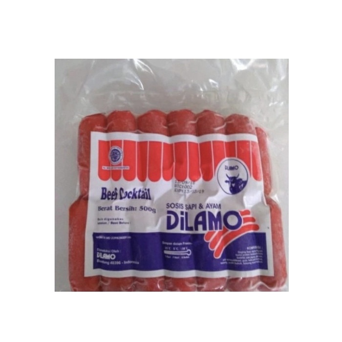 

DILAMO BEEF COCKTAIL 500 GRAM (MERAH)