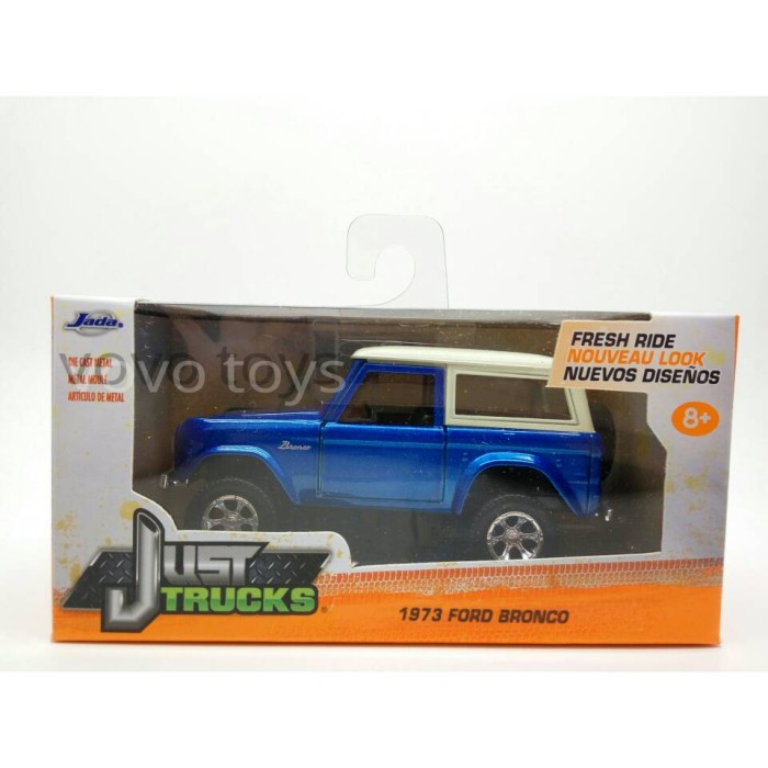 Jada Just Trucks 1:32 1973 Ford Bronco (Blue)