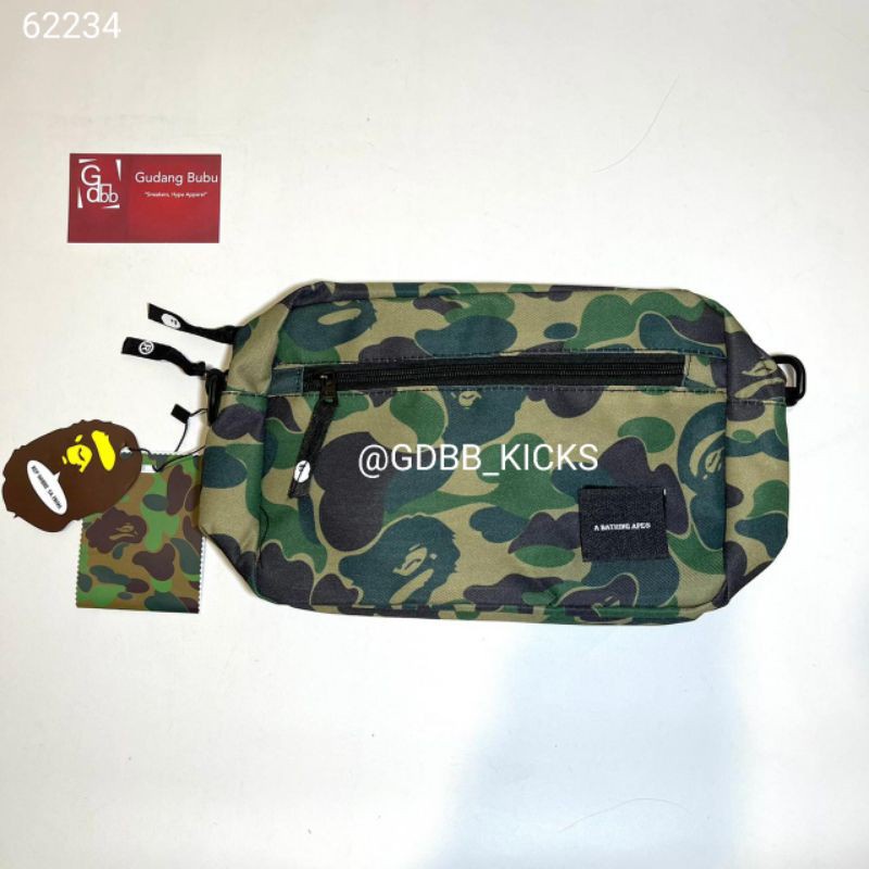 Vs Tas Bape Waistbag Dark Green Camo BNIP SKU9