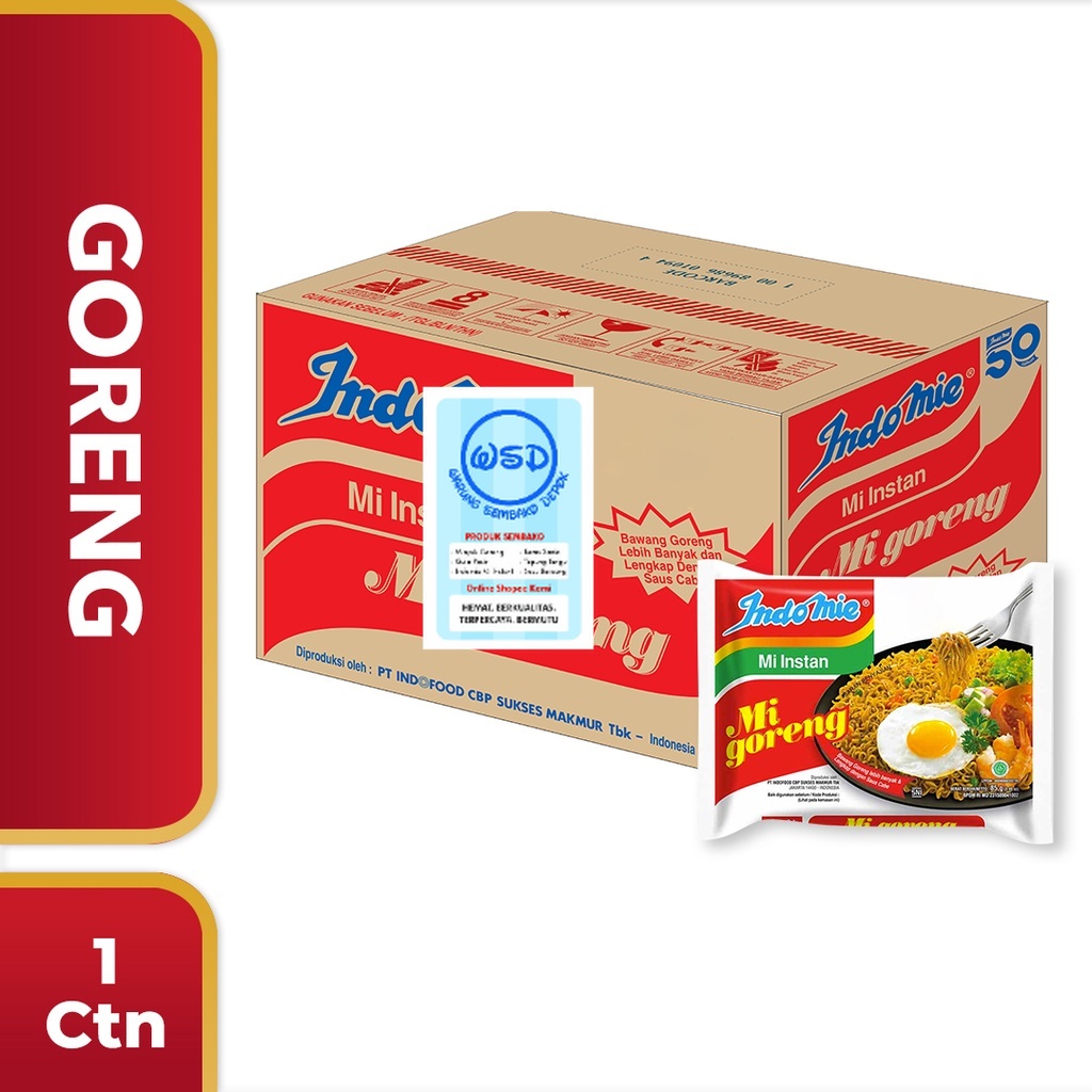 

1 Dus Isi 40 Pcs - Indomie Goreng Spesial