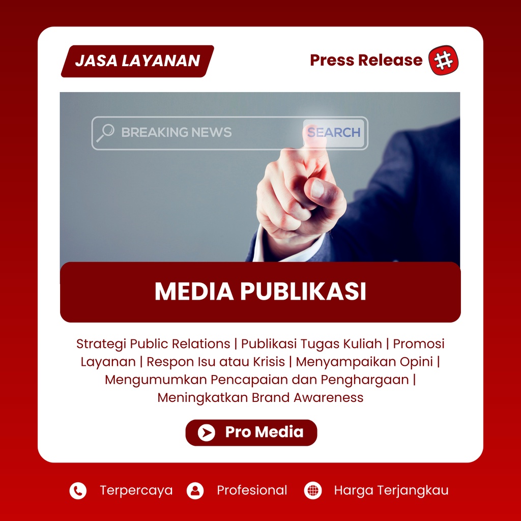 Paket Hemat Media Publikasi Jasa Press Release Publikasi Media Online Murah Cepat Rilis