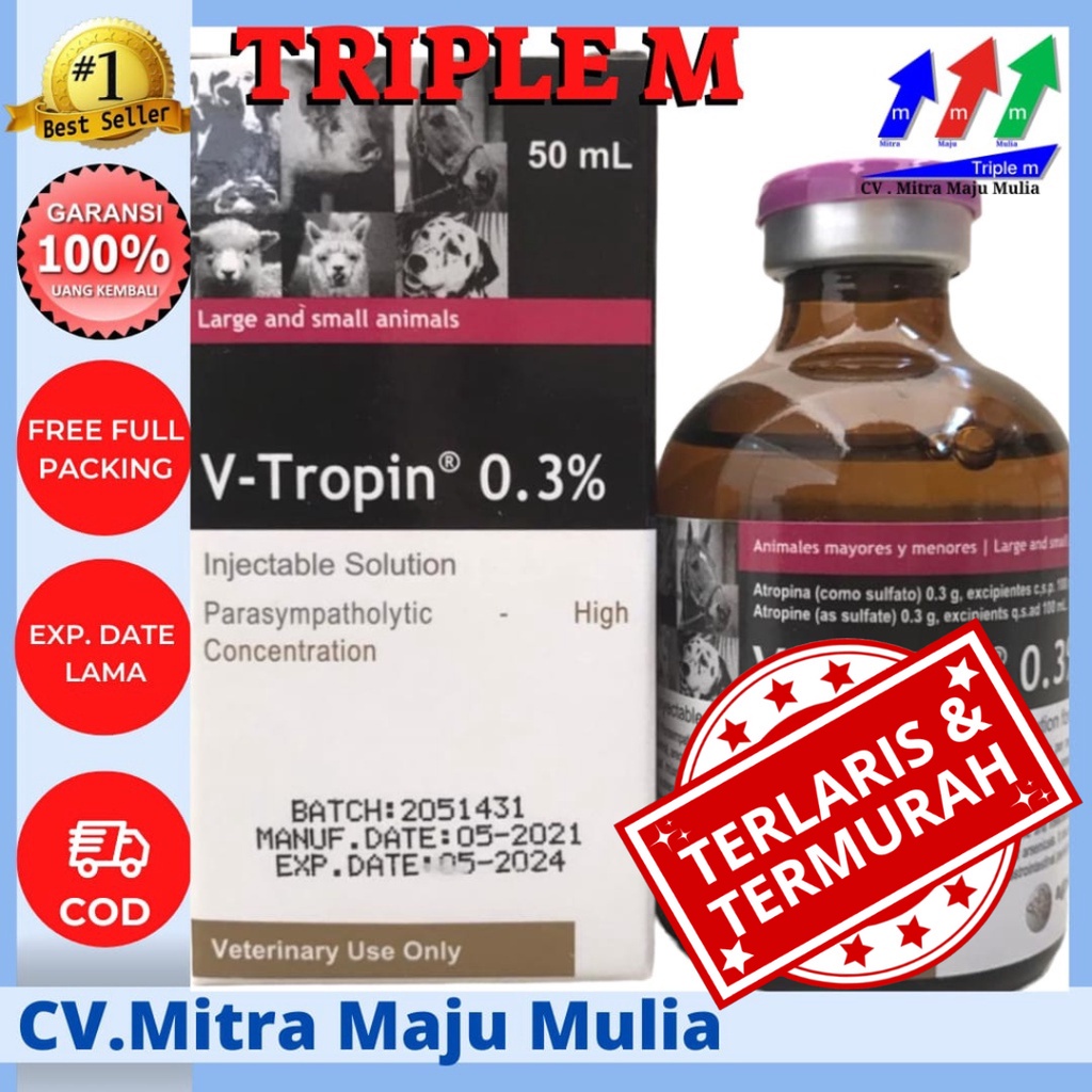ind- V TROPIN 0.3% 50 ml