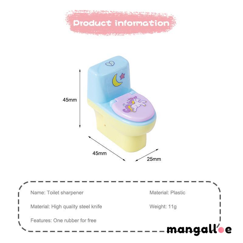 

Rautan Pensil Desain Closestool Kreatif Rautan Pensil Seri Hewan Kartun -MG