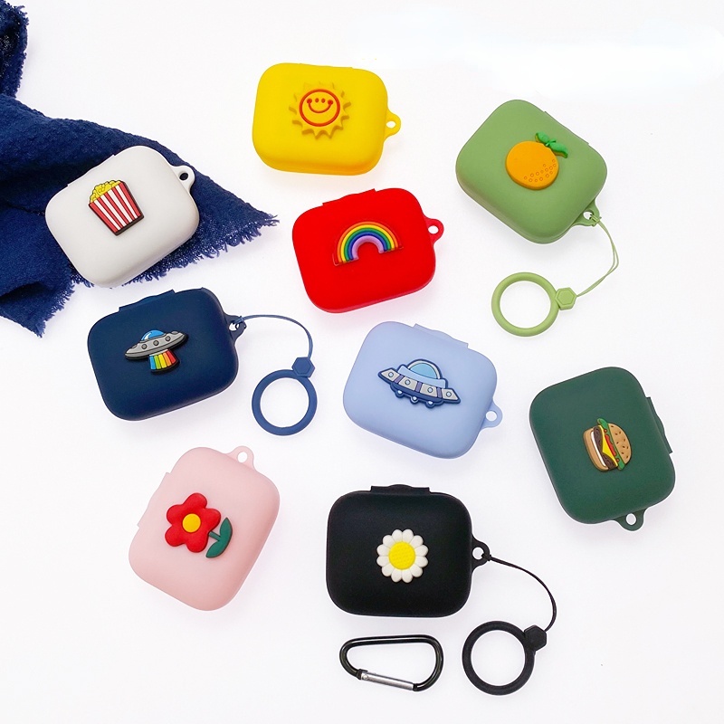 Untuk OnePlus Buds Pro 2 case Kartun Buah Lucu Silikon Bluetooth Earphone Cover Untuk OnePlus Buds Pro case