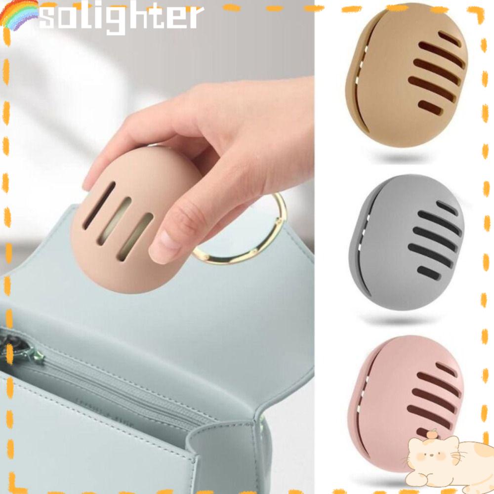 Solighter Makeup Beauty Sponge Case Perlengkapan Kamar Mandi Kotak Penyimpanan Mini Portable