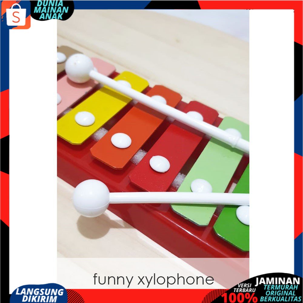 Mainan AnakAlat Music ST2514  Musik Pukul KIDS XYLOPHONE / funny xylophone Gamblang Xilophone Kolintang Kulintang